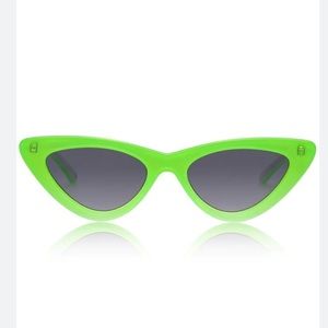 ADAM SELMAN LAST LOLITA NEÓN GREEN - LE SPECS NEW WITH TAG